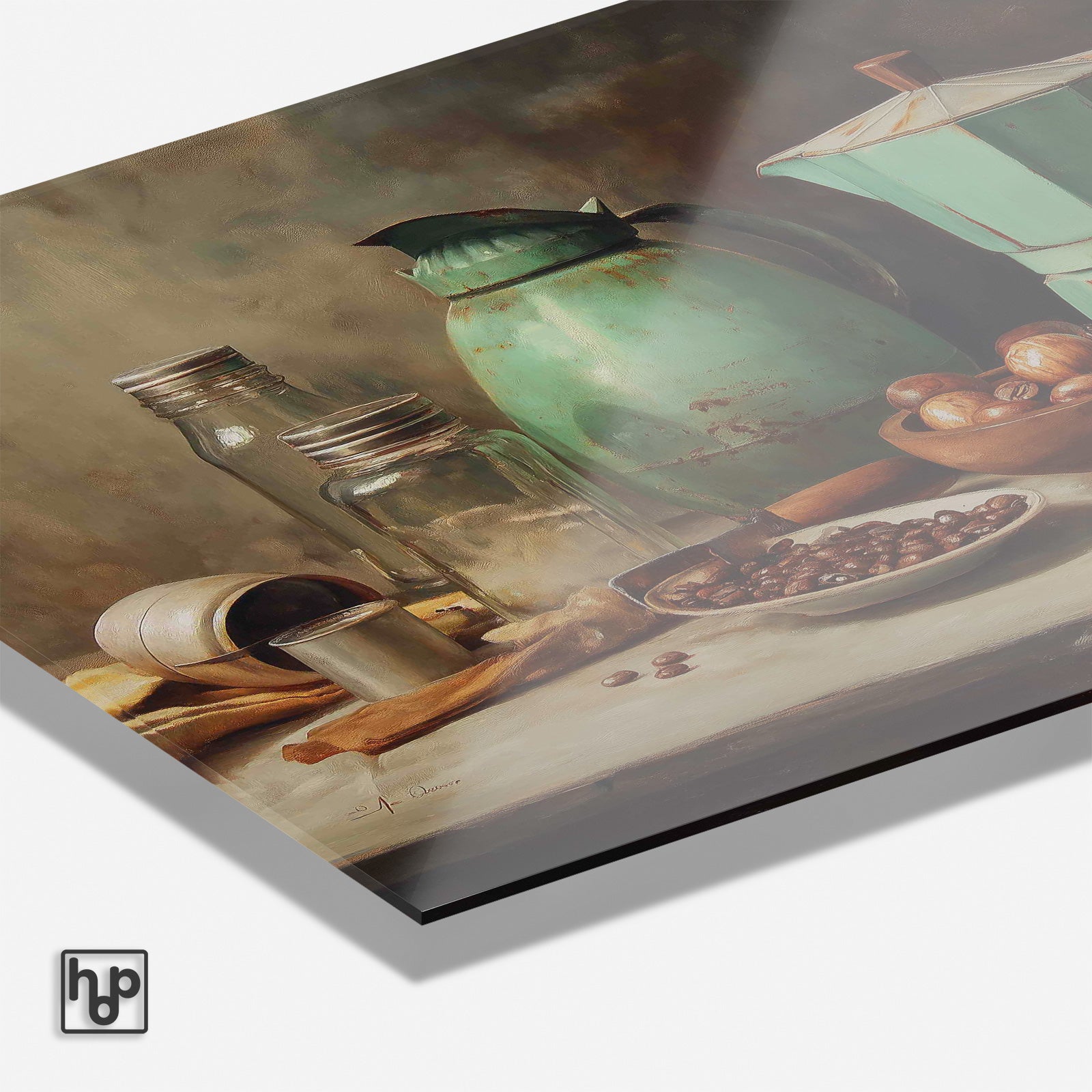 Koffie · Plexiglas