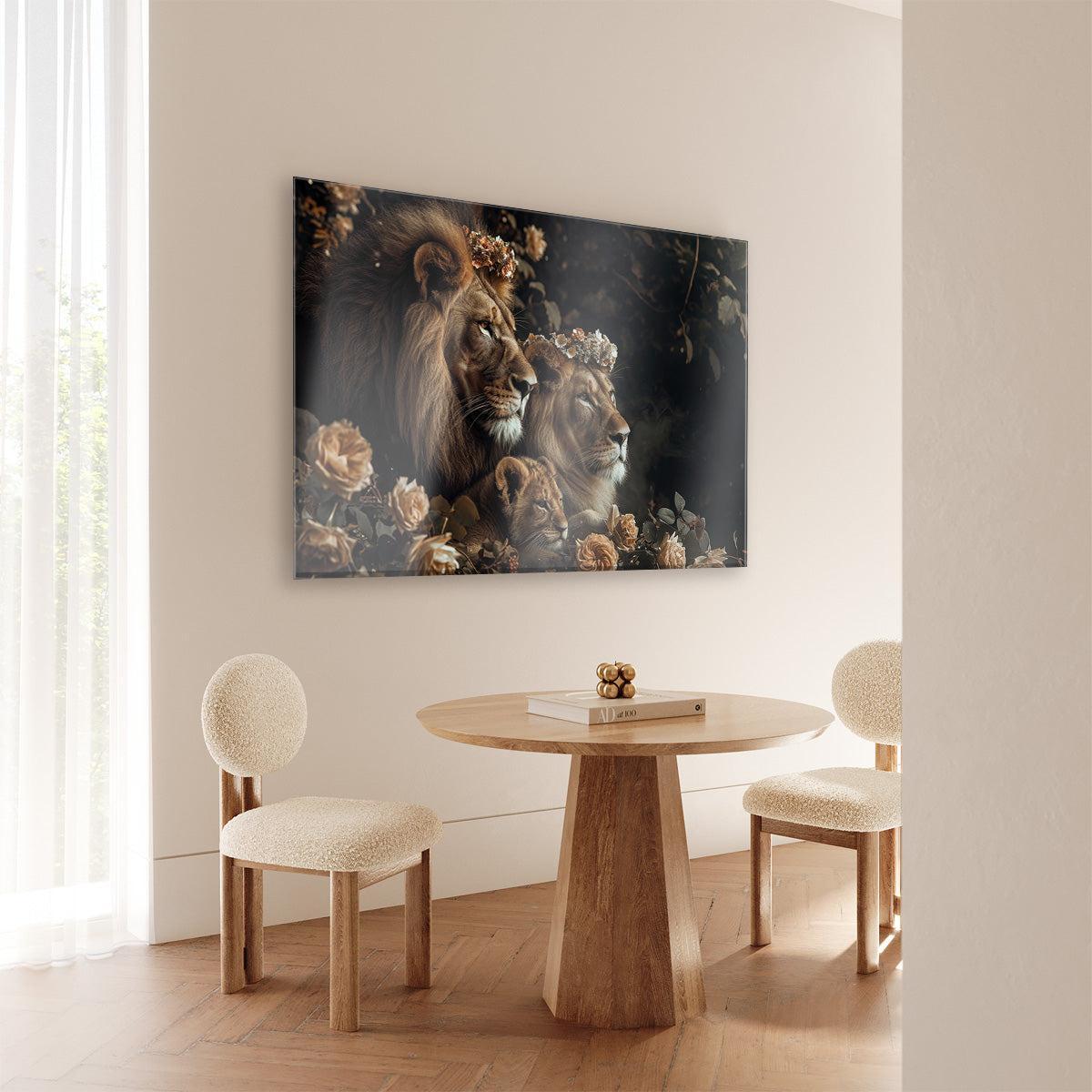 Leeuwen familie · Plexiglas