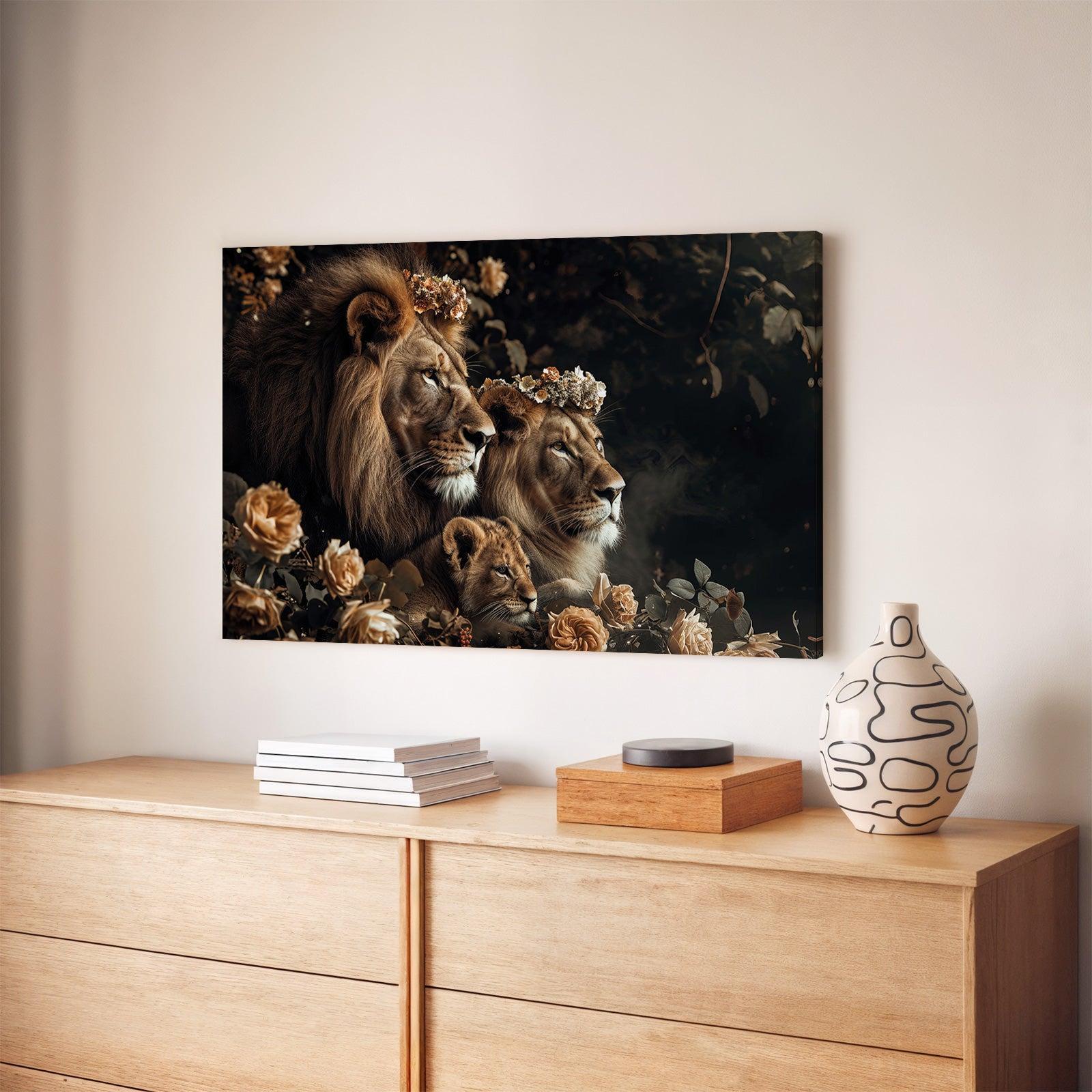 Leeuwen familie · Canvas