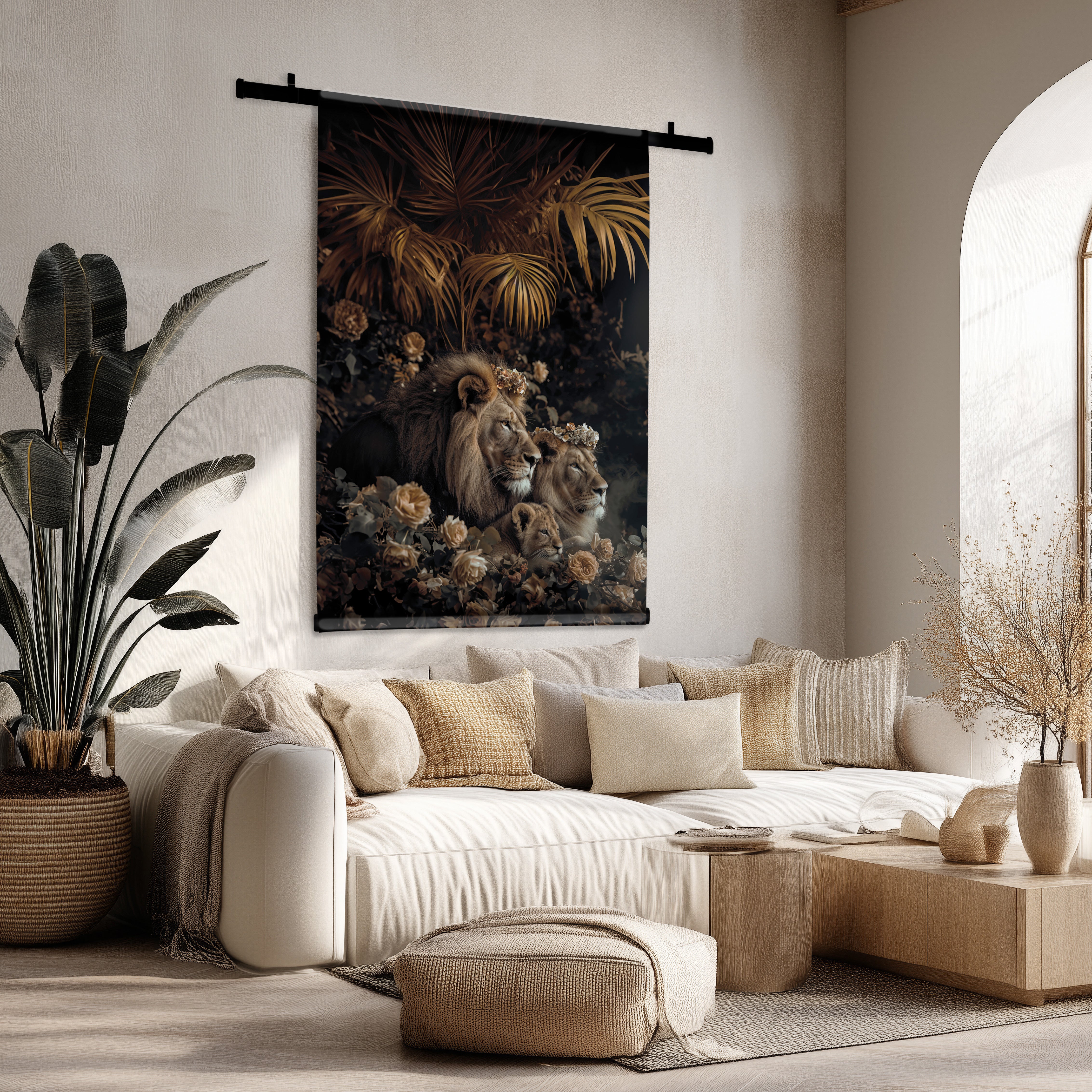 Leeuw family · Wandkleed