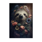 Sloth wanddecoratie