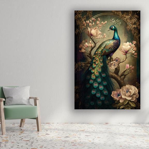Schilderij op dibond - moderne wanddecoratie van metaal met matte finish