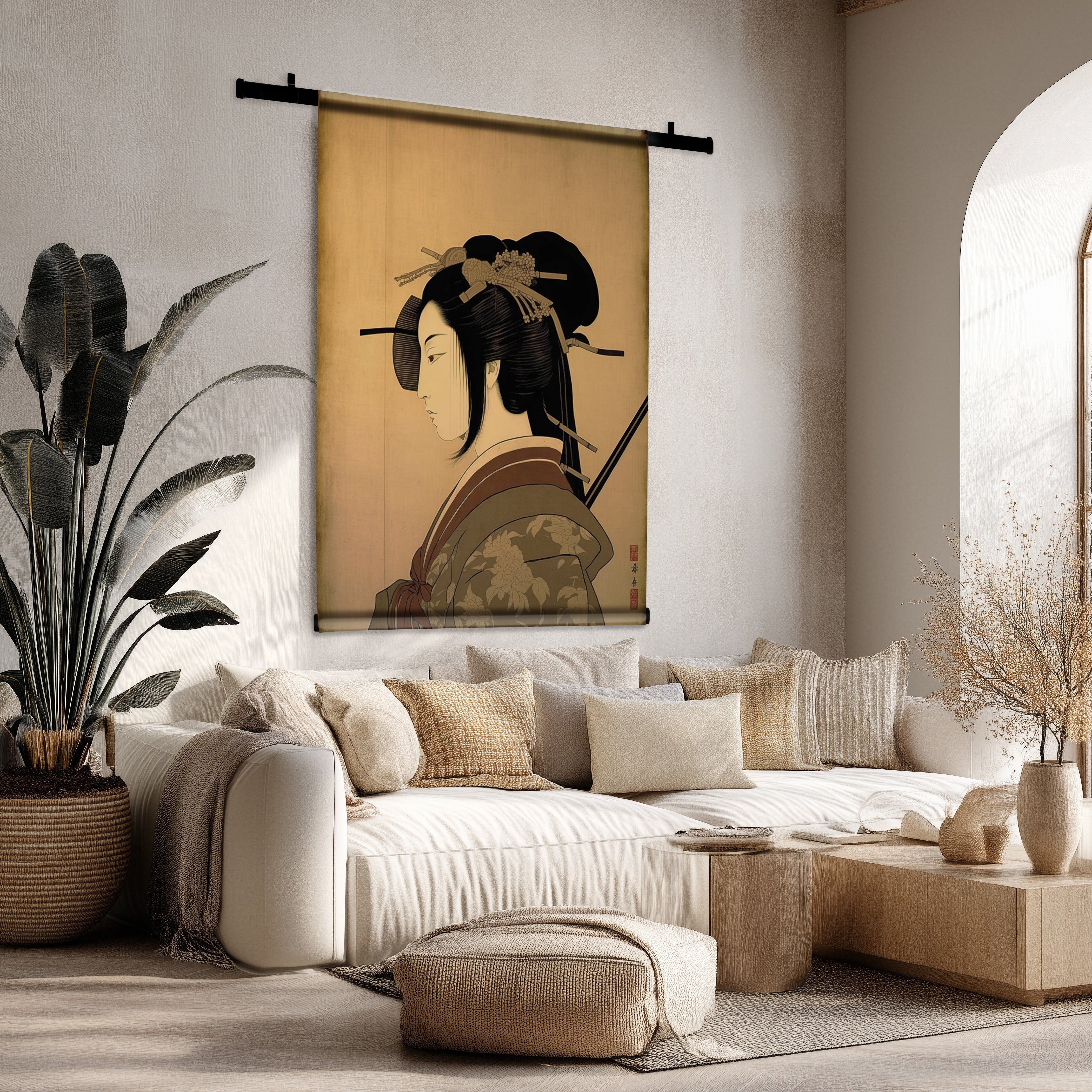 Samurai · Wandkleed