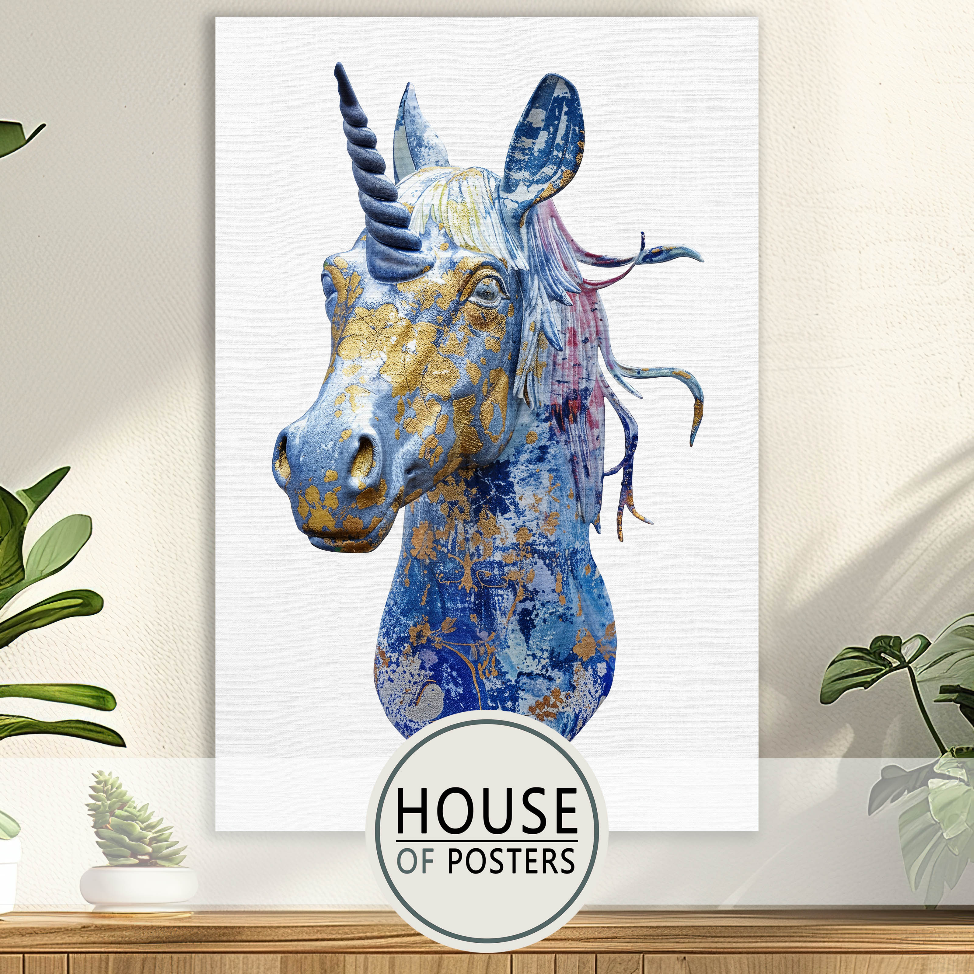 unicorn poster wit