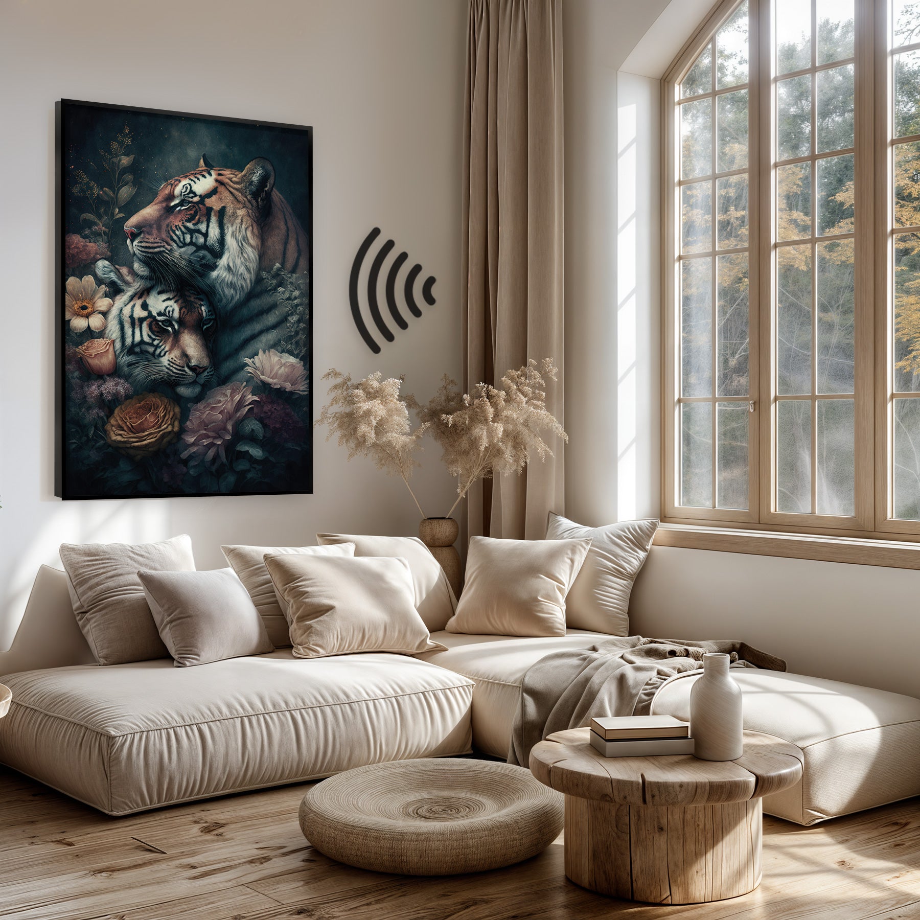 Tijger Couple · Akoestisch paneel