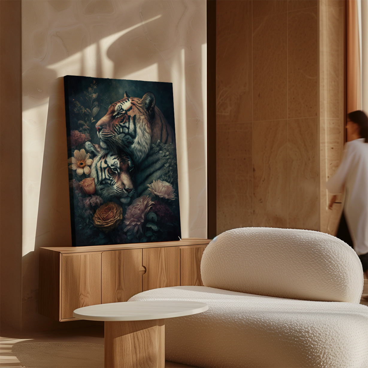 Tijger Couple · Canvas