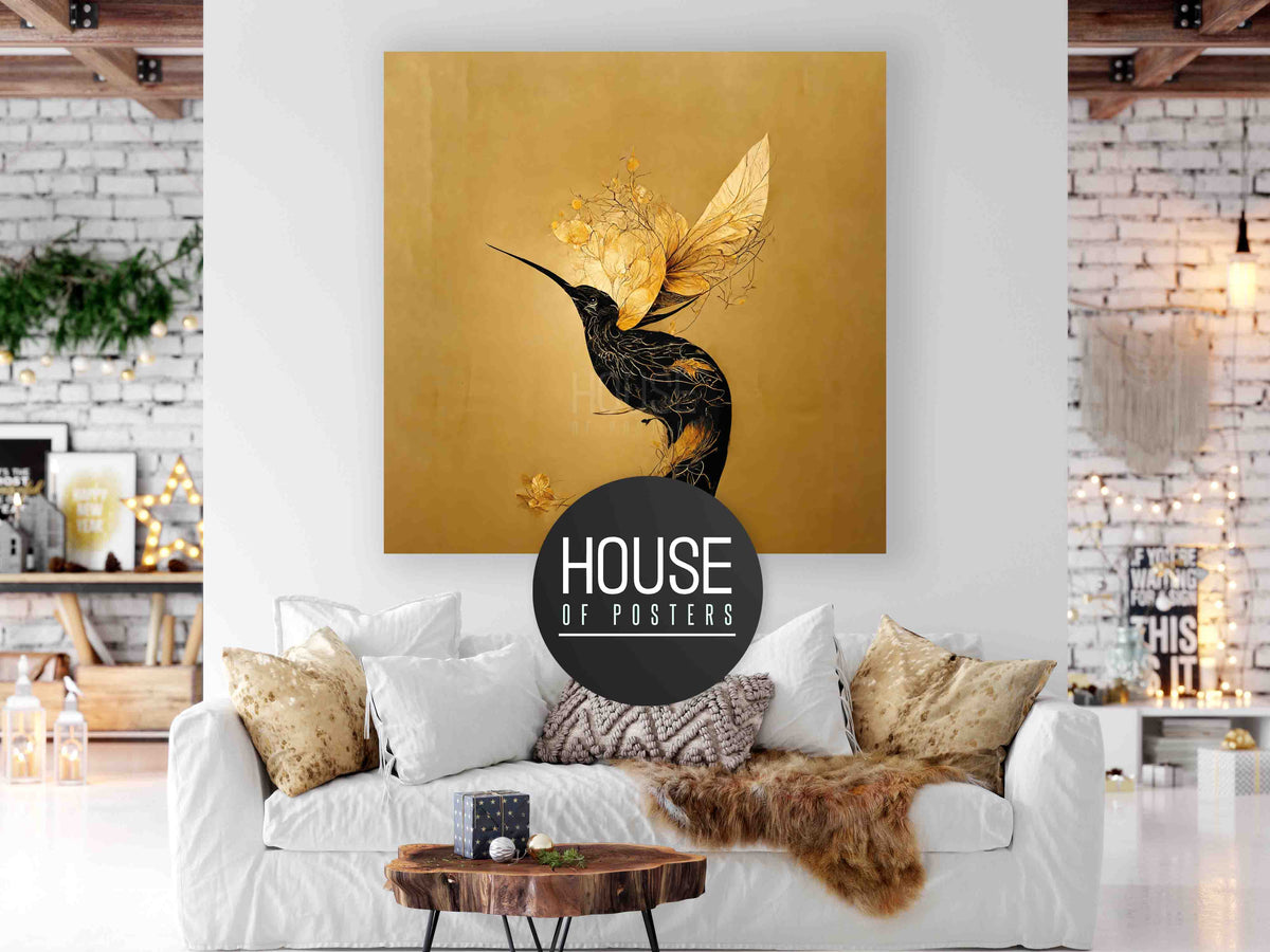 Elegant Hummingbird poster