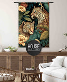 wandkleed luipaard