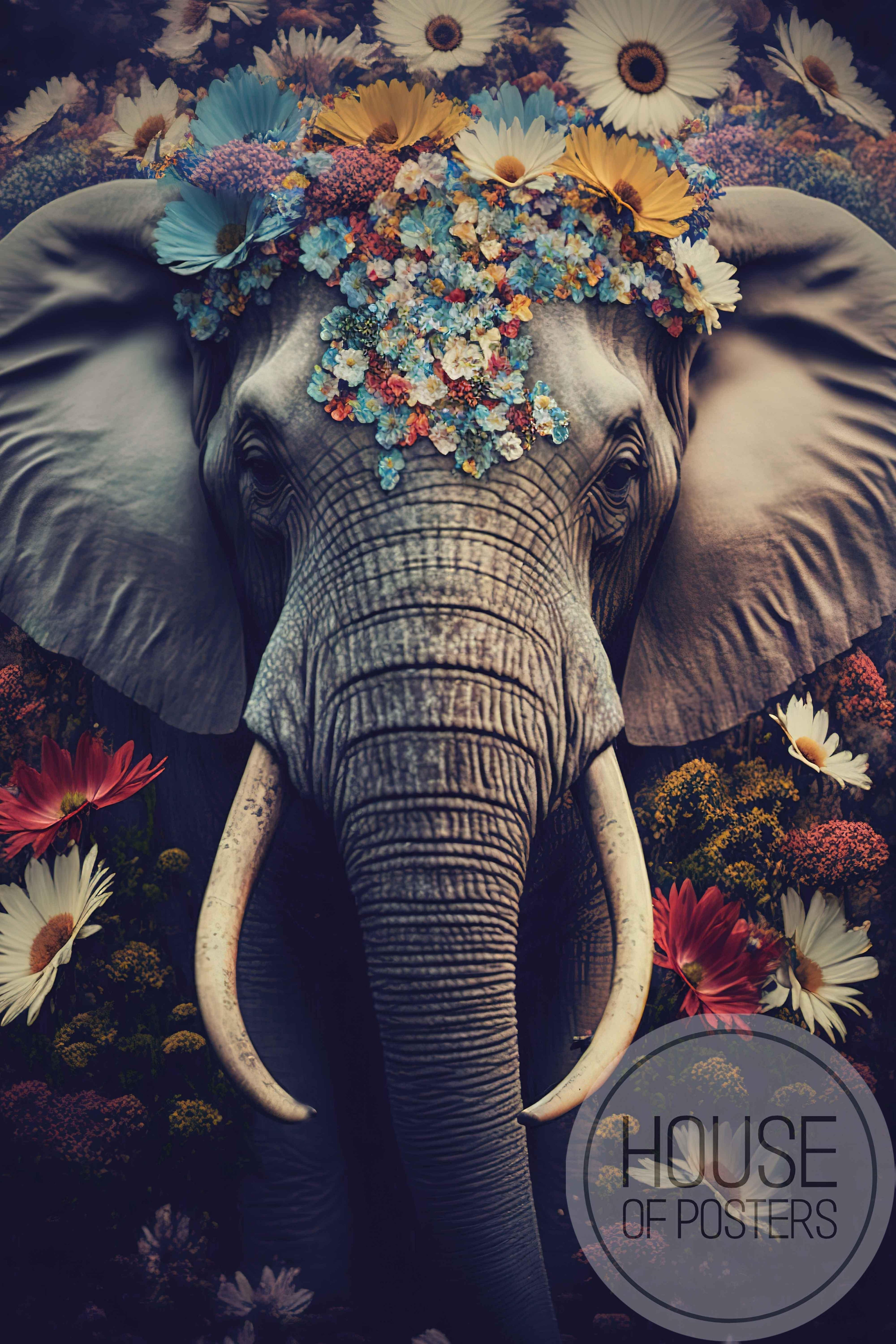 wandkleed olifant