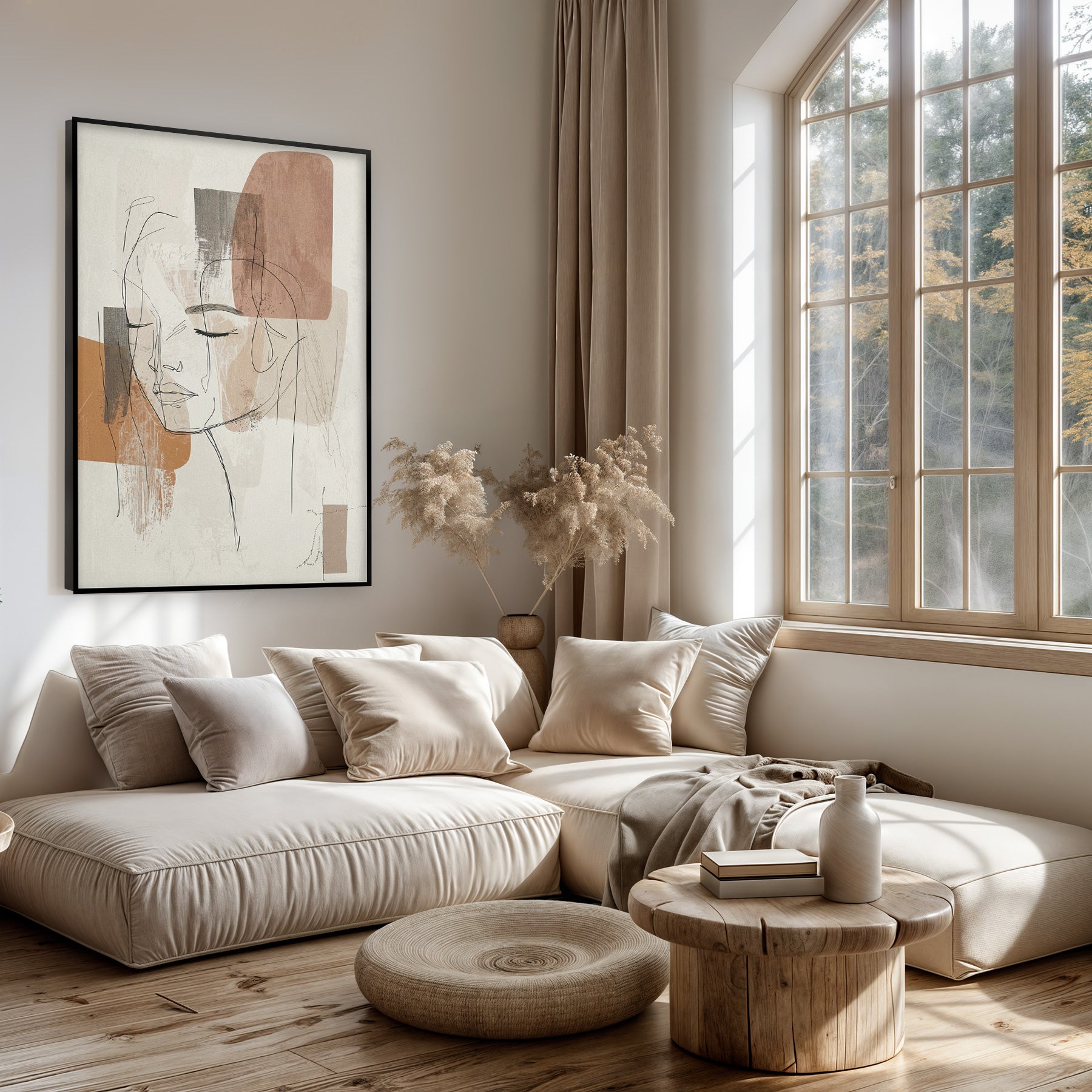 Ysra · Artframe 80x120 met zwarte lijst · Tweedekans