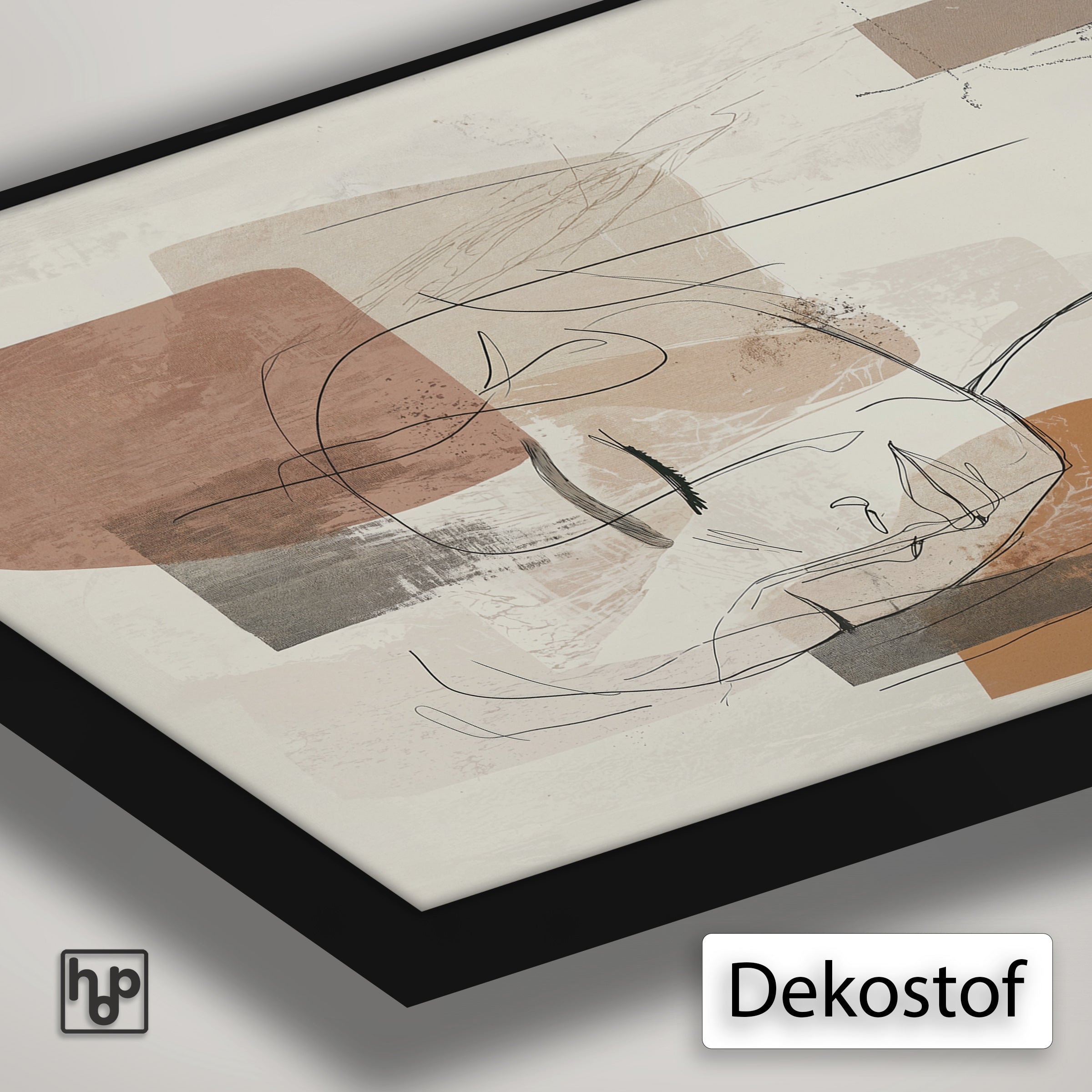 Ysra · Artframe 80x120 met zwarte lijst · Tweedekans