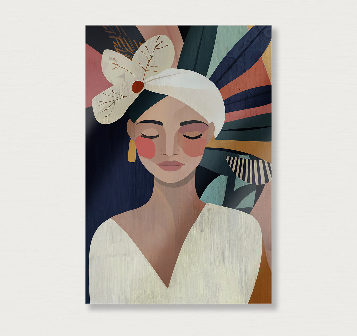 Amelia · Plexiglas-Poster staand-House of Posters-House of Posters