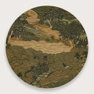 Aziatisch landscape 2 · Muurcirkel-Muurcirkel-House of Posters-House of Posters