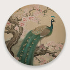 Aziatisch Pauw 2 · Muurcirkel-Muurcirkel-House of Posters-House of Posters