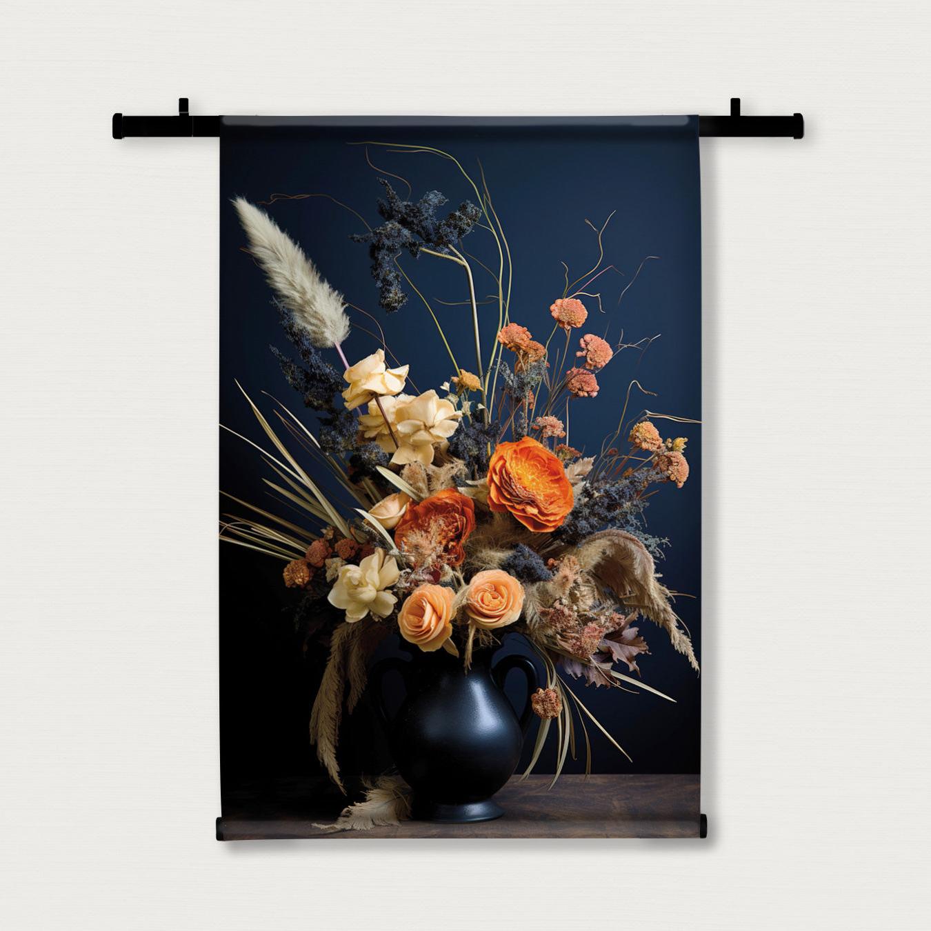 Bloemen 12 · Wandkleed-Wandkleed-House of Posters-House of Posters
