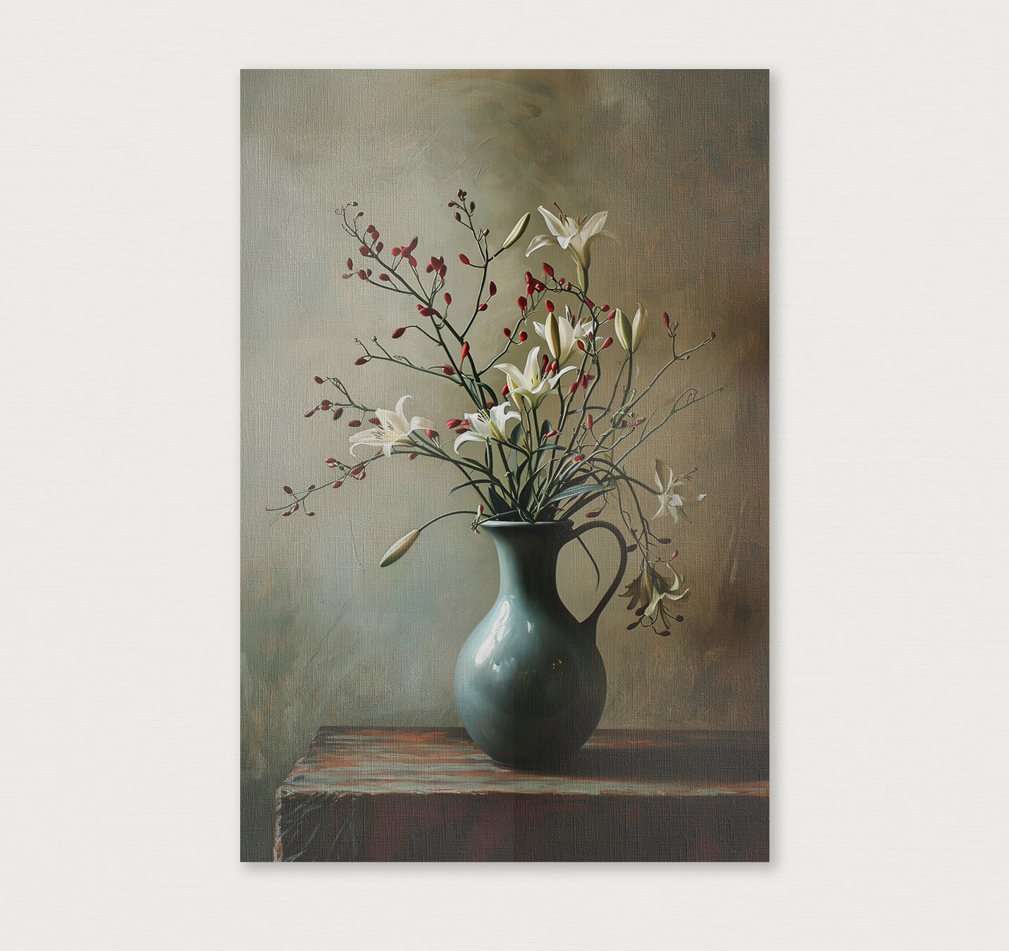 Bloemen 13 · Canvas-Poster staand-House of Posters-House of Posters