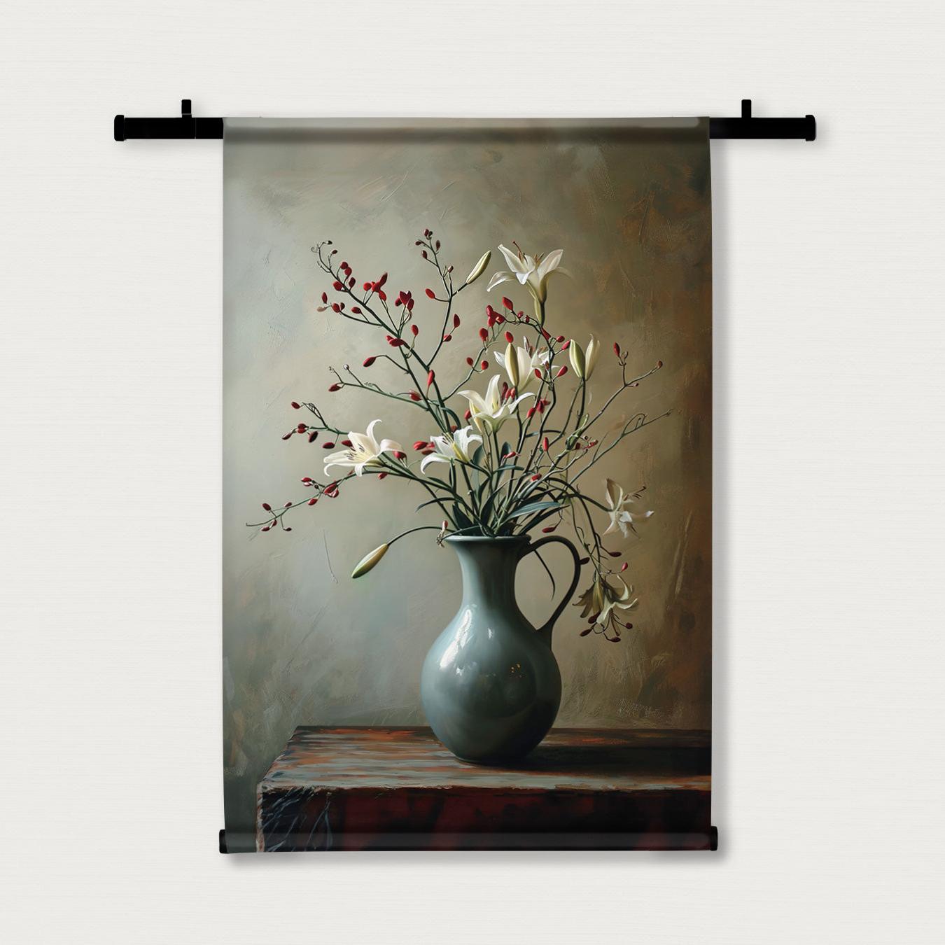 Bloemen 13 · Wandkleed-Wandkleed-House of Posters-House of Posters
