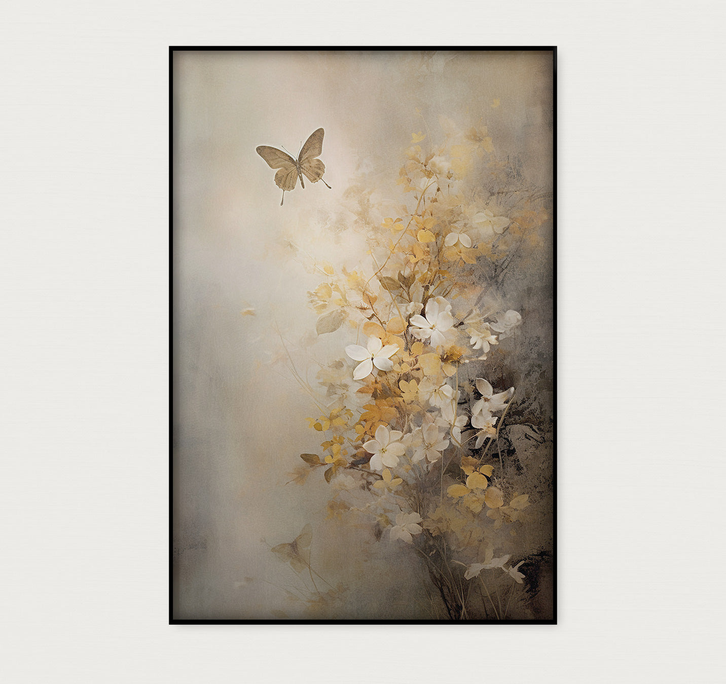 Bloemen 7 · Akoestisch paneel-Poster staand-House of Posters-House of Posters