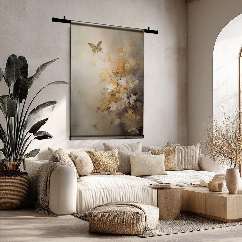 Bloemen 7 · Wandkleed-Wandkleed-House of Posters-House of Posters