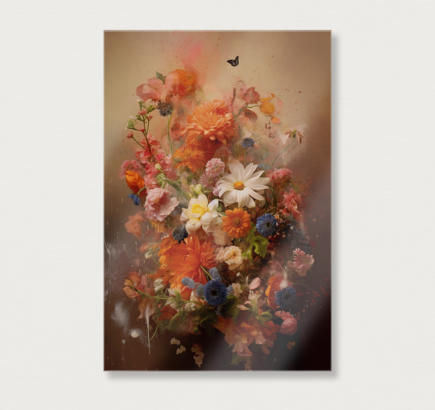 Bloemen explosie 2 · Plexiglas-Poster staand-House of Posters-House of Posters
