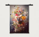 Bloemen explosie | Wandkleed | Velours | 90x140 cm | Tweedekans-Wandkleed-House of Posters-House of Posters