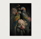 Bloemen Papegaaien 2-Poster staand-House of Posters-House of Posters