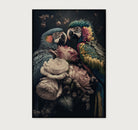 Bloemen Papegaaien · Artframe-Poster staand-House of Posters-House of Posters