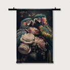 Bloemen Papegaaien · Wandkleed-Wandkleed-House of Posters-House of Posters