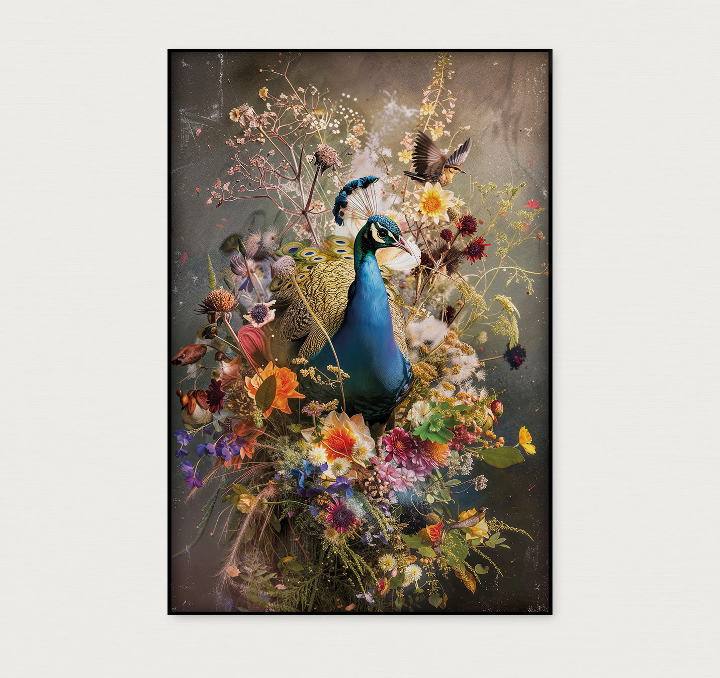 Bloemen Pauw · Artframe-Poster staand-House of Posters-House of Posters