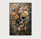 Bloemen schedel · Artframe-Poster staand-House of Posters-House of Posters