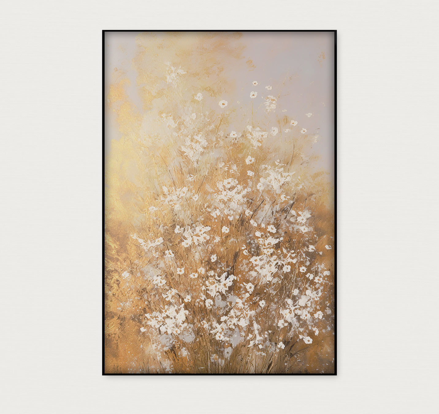 Bloemen spetters 2 · Artframe-Poster staand-House of Posters-House of Posters