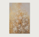 Bloemen spetters 2 · Canvas-Poster staand-House of Posters-House of Posters