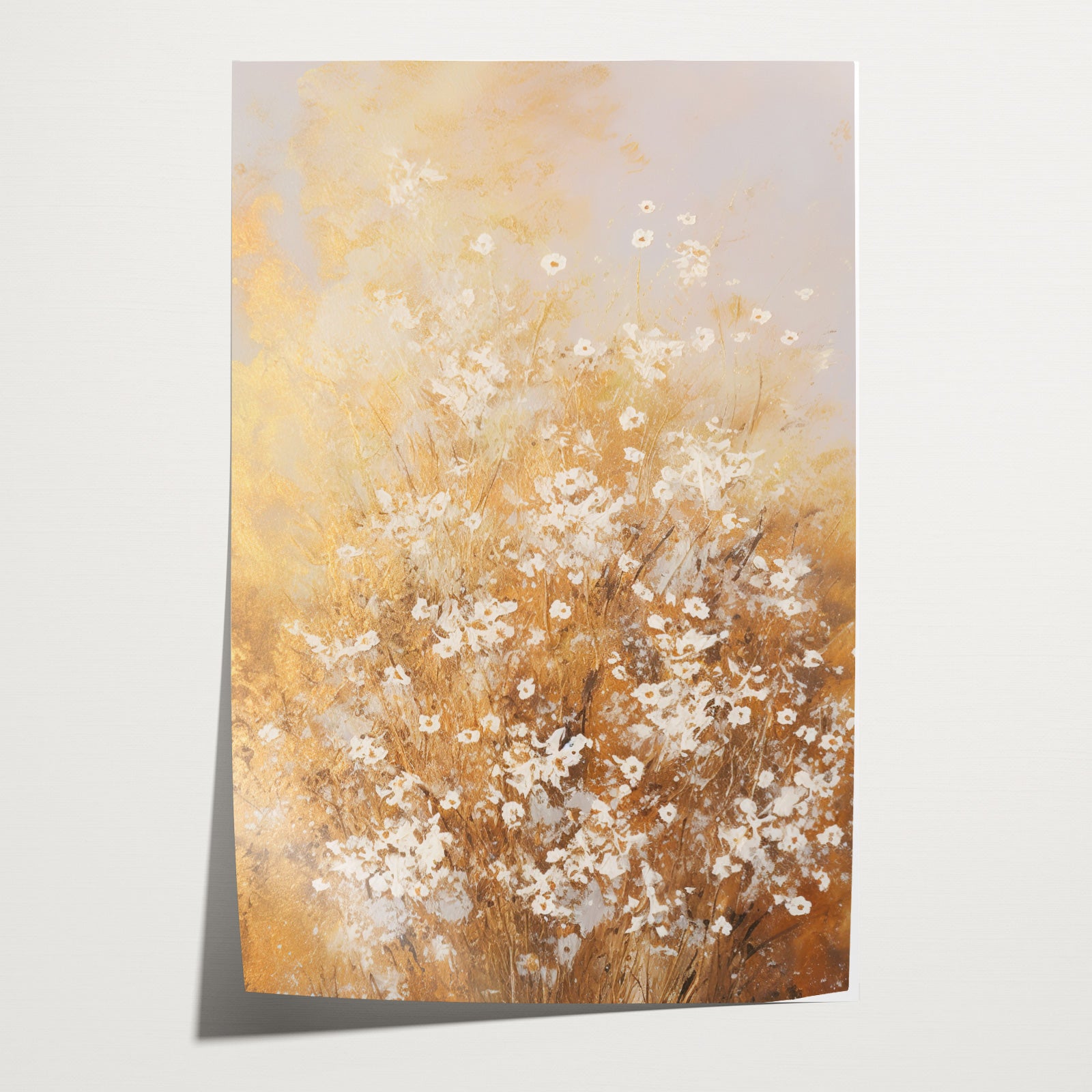 Bloemen spetters 2 · Papier-Poster staand-House of Posters-House of Posters
