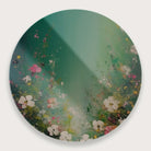 Bloemen spetters 3 · Plexiglas-Muurcirkel-House of Posters-House of Posters