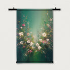 Bloemen spetters 3 · Wandkleed-Wandkleed-House of Posters-House of Posters