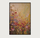 Bloemen spetters · Akoestisch paneel-Poster staand-House of Posters-House of Posters