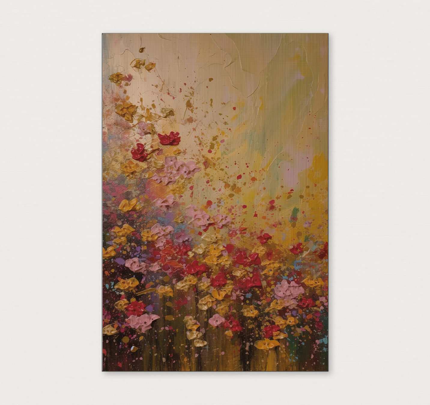 Bloemen spetters-Poster staand-House of Posters-House of Posters