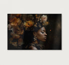 Bloemen Vrouw 3 · Plexiglas-Poster liggend-House of Posters-House of Posters