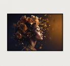 Bloemen Vrouw 4 · Artframe-Poster liggend-House of Posters-House of Posters