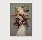 Bloemen Vrouw 5 · Artframe-Poster staand-House of Posters-House of Posters