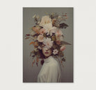 Bloemen Vrouw 5-Poster staand-House of Posters-House of Posters