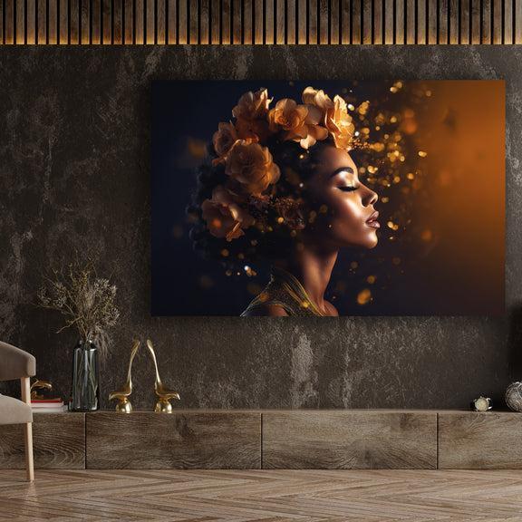 Schilderij op dibond - moderne wanddecoratie van metaal met matte finish