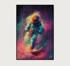 Colorful Astronaut · Artframe-Poster staand-House of Posters-House of Posters