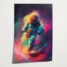 Colorful Astronaut · Papier-Poster staand-House of Posters-House of Posters
