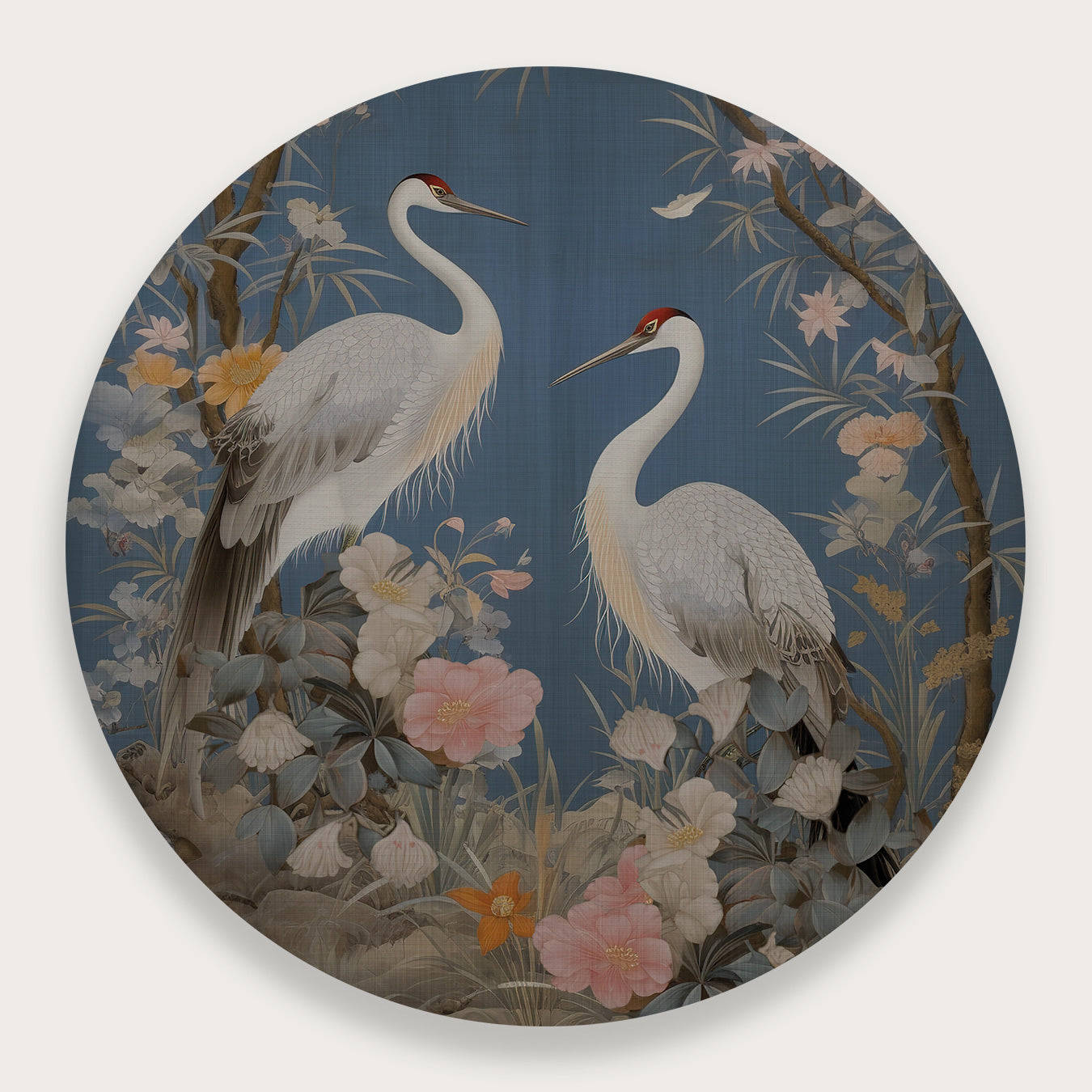 Crane Vogels · Muurcirkel-Muurcirkel-House of Posters-House of Posters