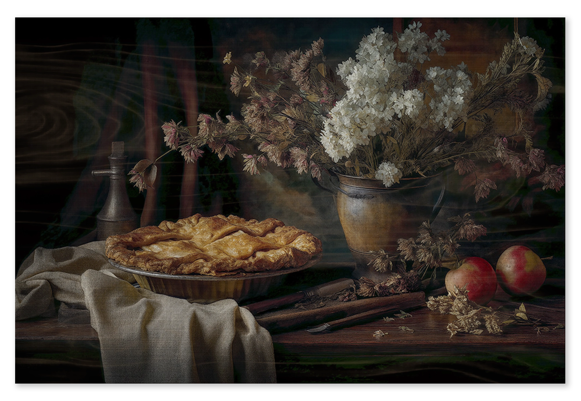 De appeltaart · Hout