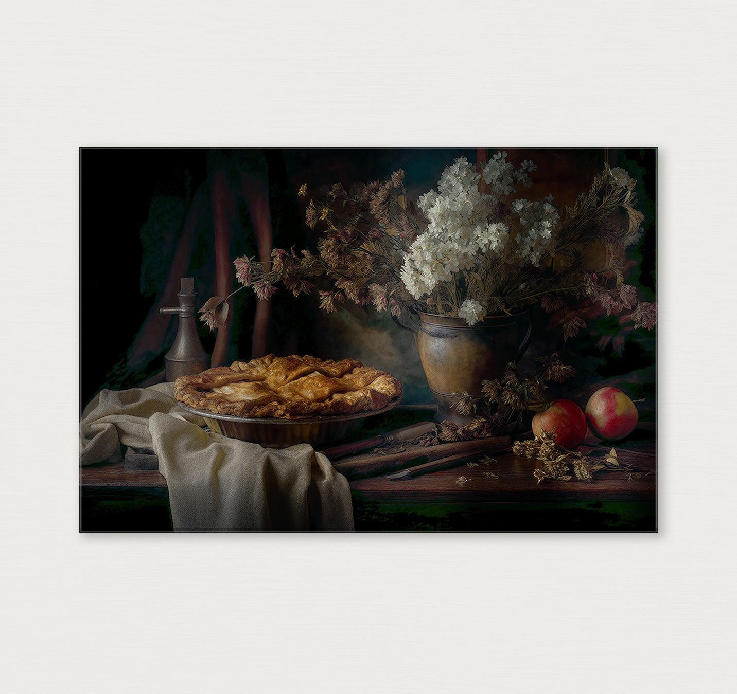 De appeltaart · Plexiglas-Poster liggend-House of Posters-House of Posters
