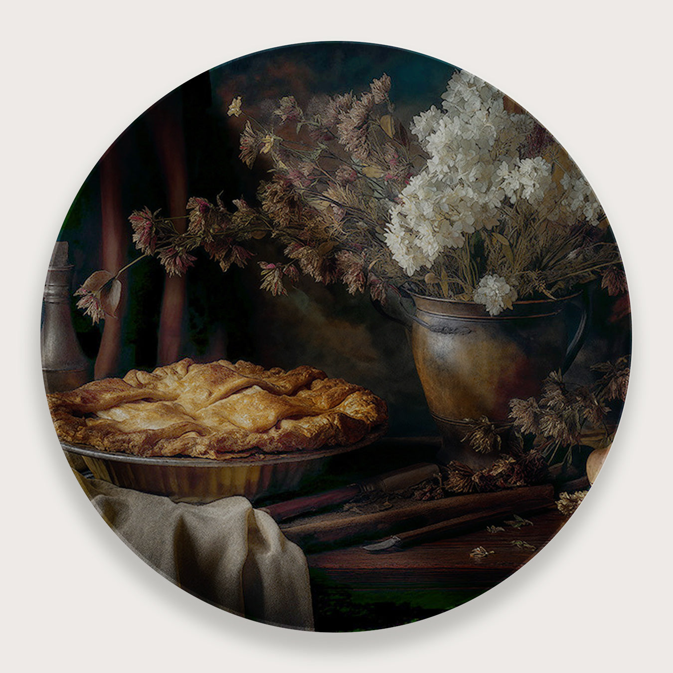 De appeltaart · Plexiglas-Muurcirkel-House of Posters-House of Posters