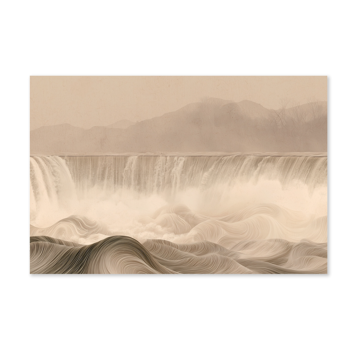 De waterval Artframe