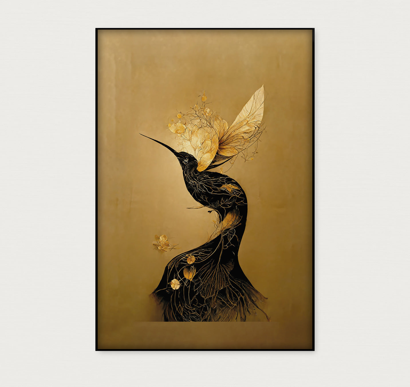 Elegant Kolibri · Artframe-Poster staand-House of Posters-House of Posters